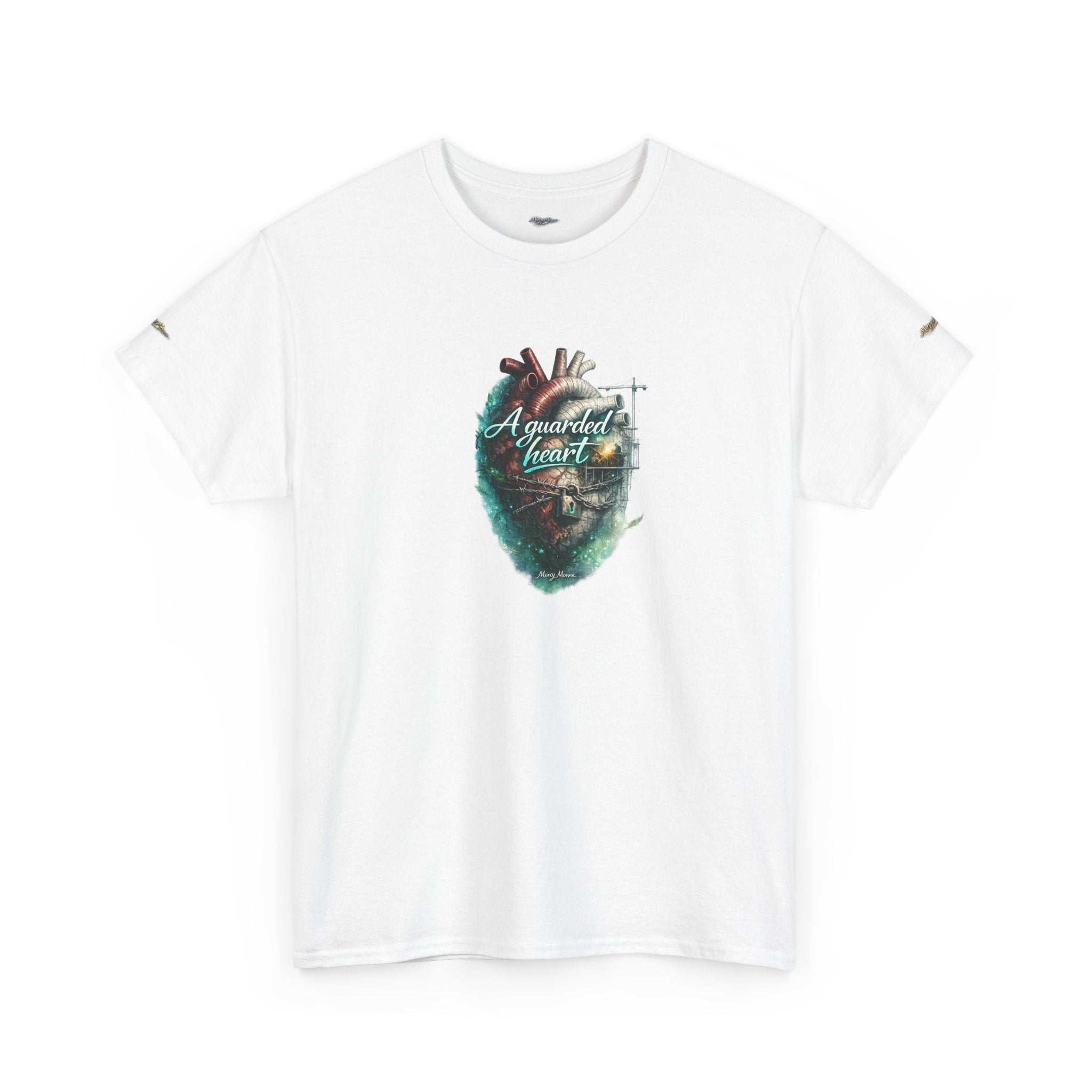 "A Guarded Heart" Graphic Tee — Unisex Cotton T-Shirt