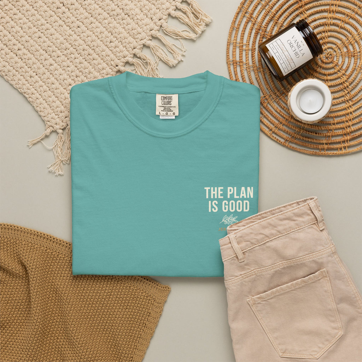 Mercy Manna The Plan Is Good Graphic T-Shirt