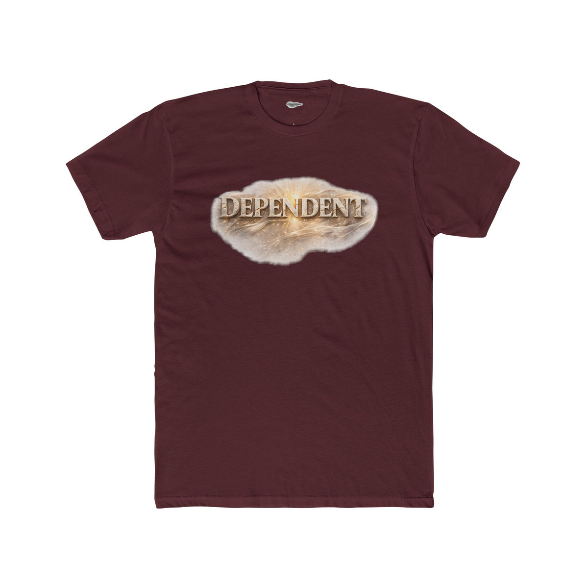 "Not By Might" Vintage Cloud Typography Tee — Unisex Zechariah 4:6 Graphic T-Shirt