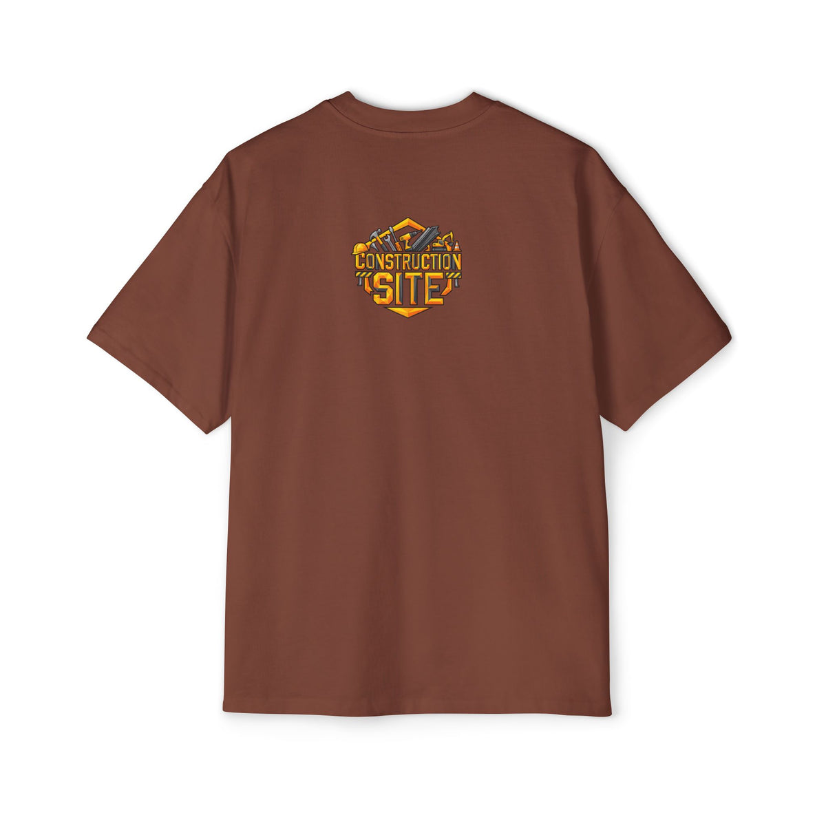 Construction Site Tee — "Coming Soon: Image of God" Graphic T-Shirt