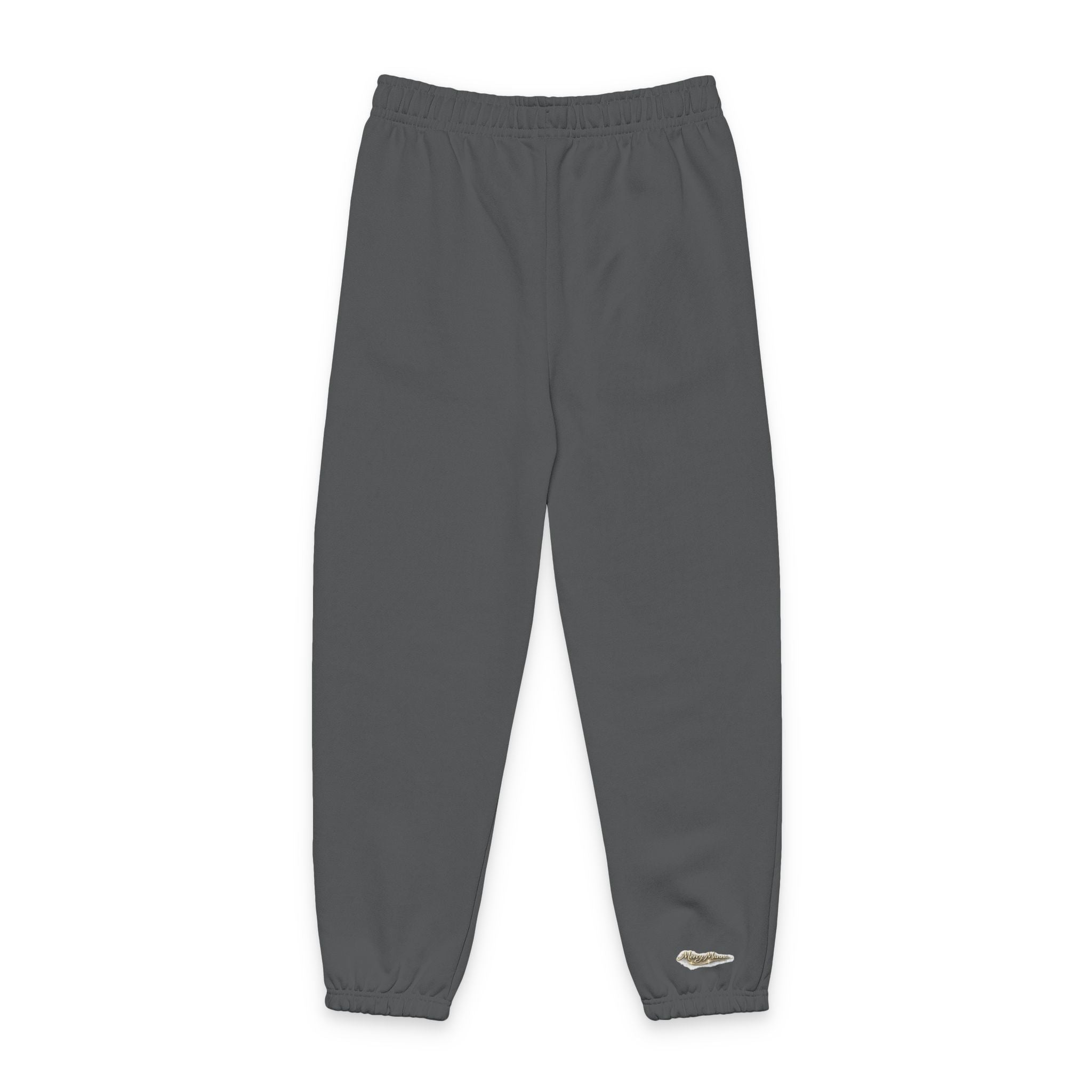 "I Am That I Am" Minimalist Sweatpants — Relaxed Fit Lounge Pants with Side Logo