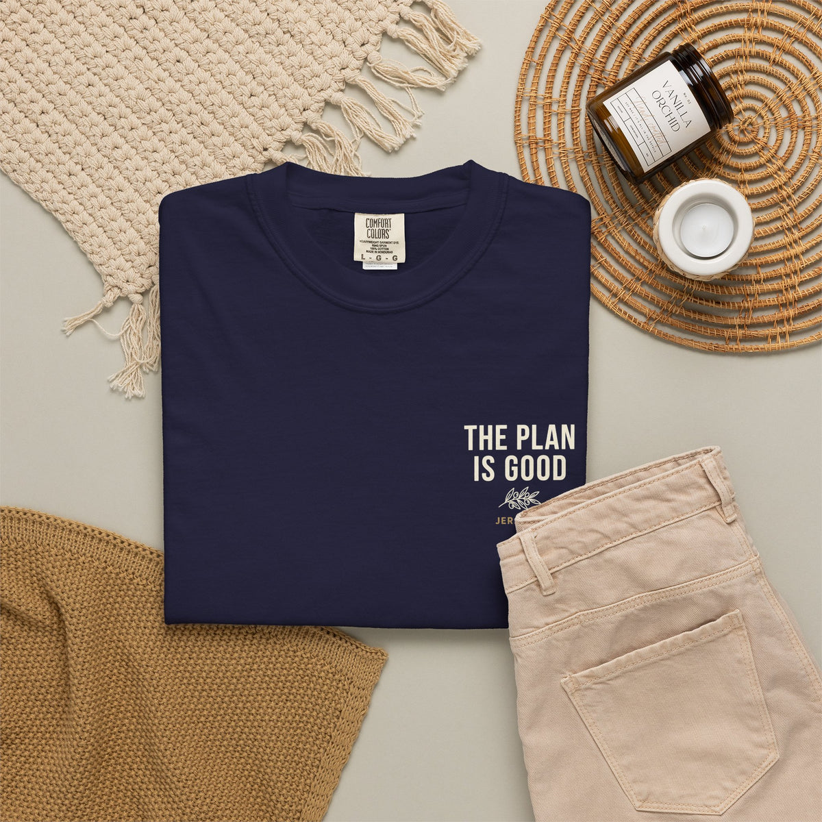 Mercy Manna The Plan Is Good Graphic T-Shirt