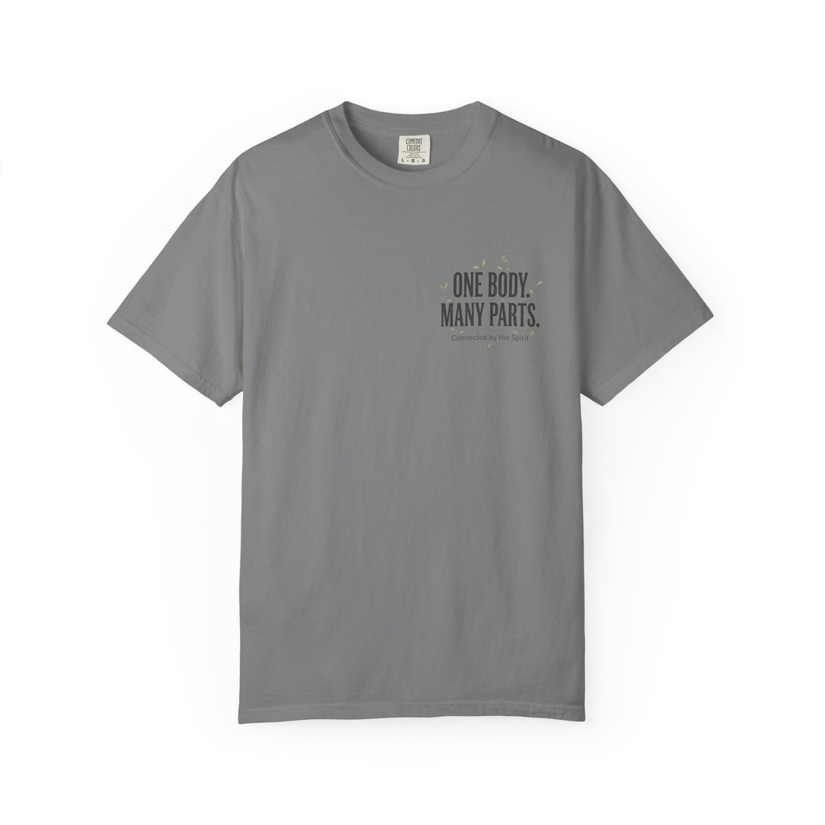 Mercy Manna One Body Many Parts Inspirational T-Shirt