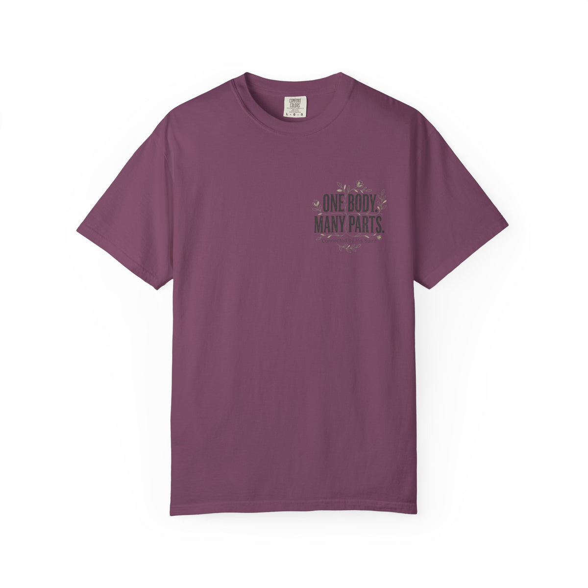 Mercy Manna One Body Many Parts Inspirational T-Shirt