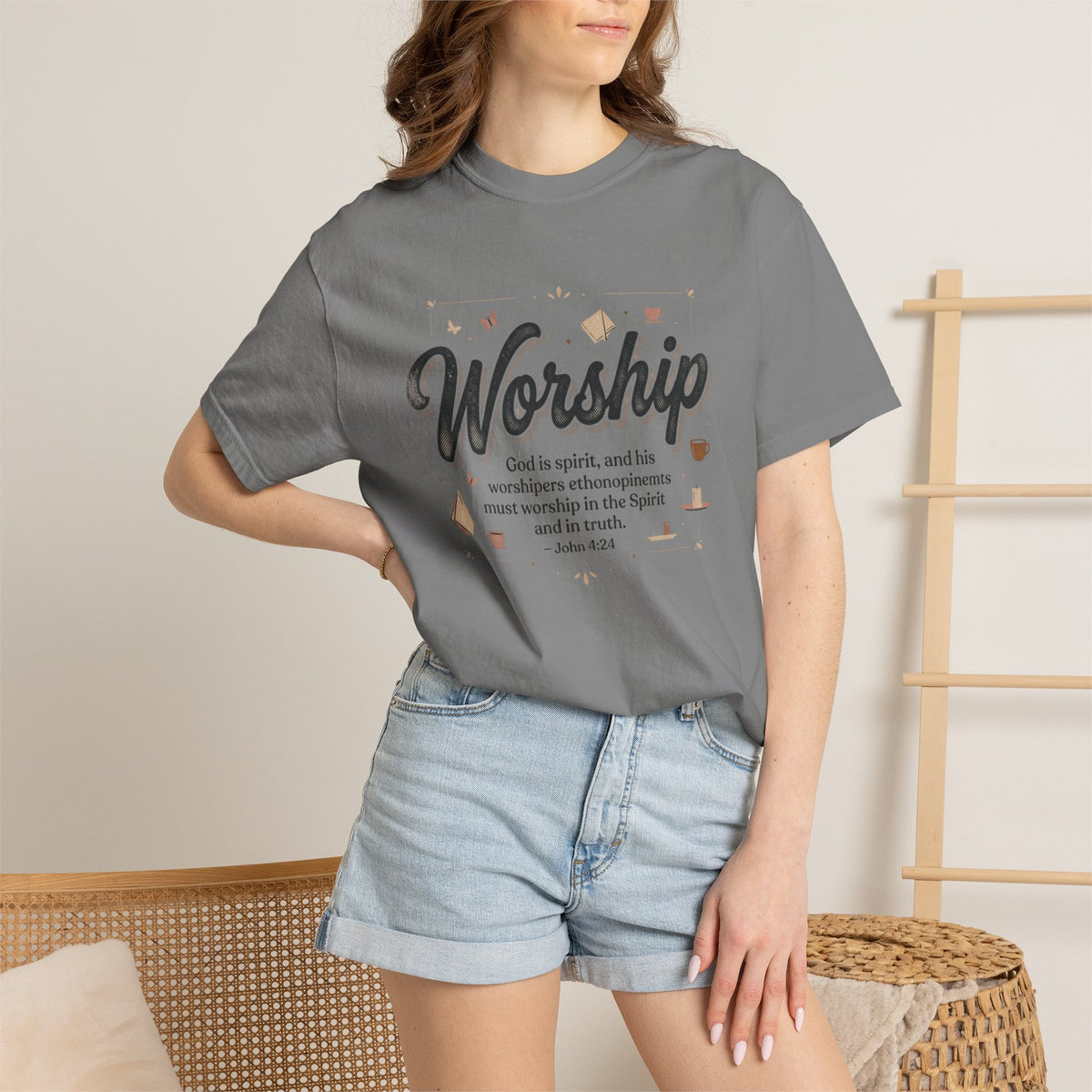 Mercy Manna Worship Inspirational T-Shirt