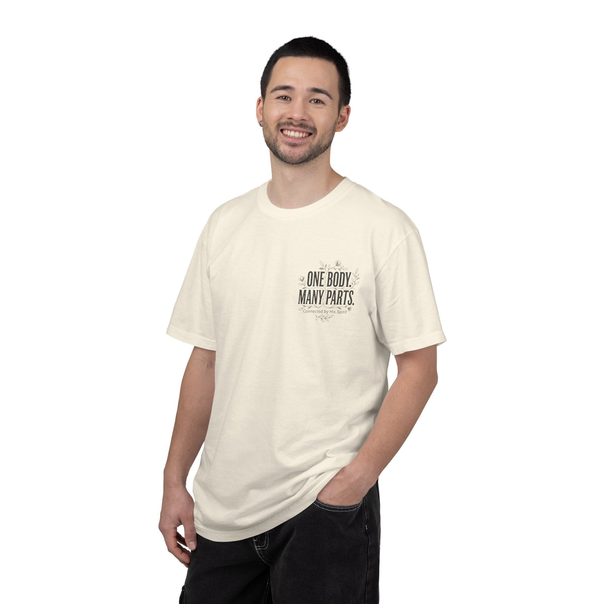 Mercy Manna One Body Many Parts Inspirational T-Shirt