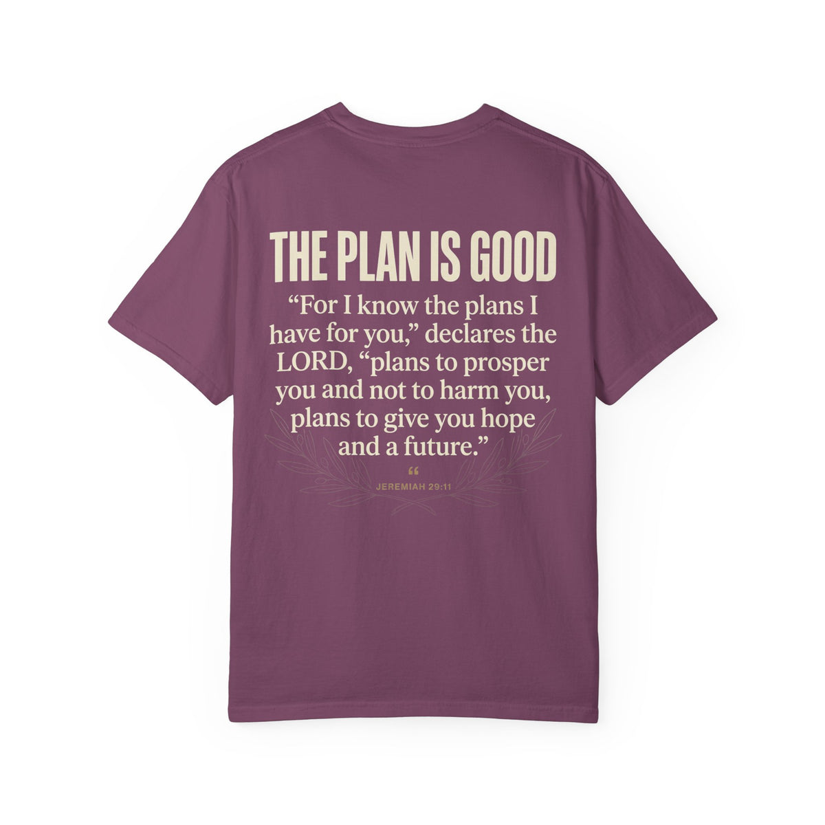 Mercy Manna The Plan Is Good Graphic T-Shirt