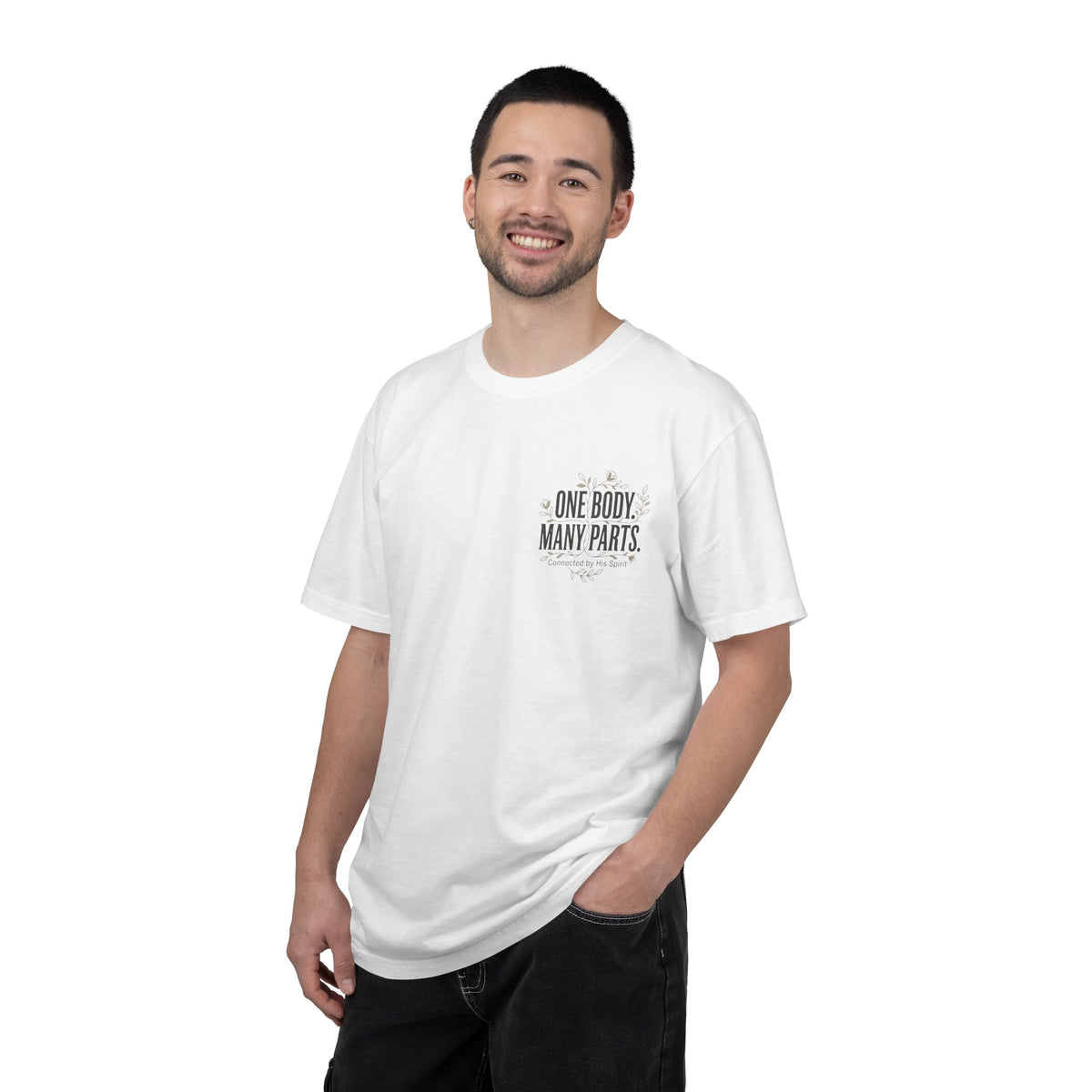 Mercy Manna One Body Many Parts Inspirational T-Shirt