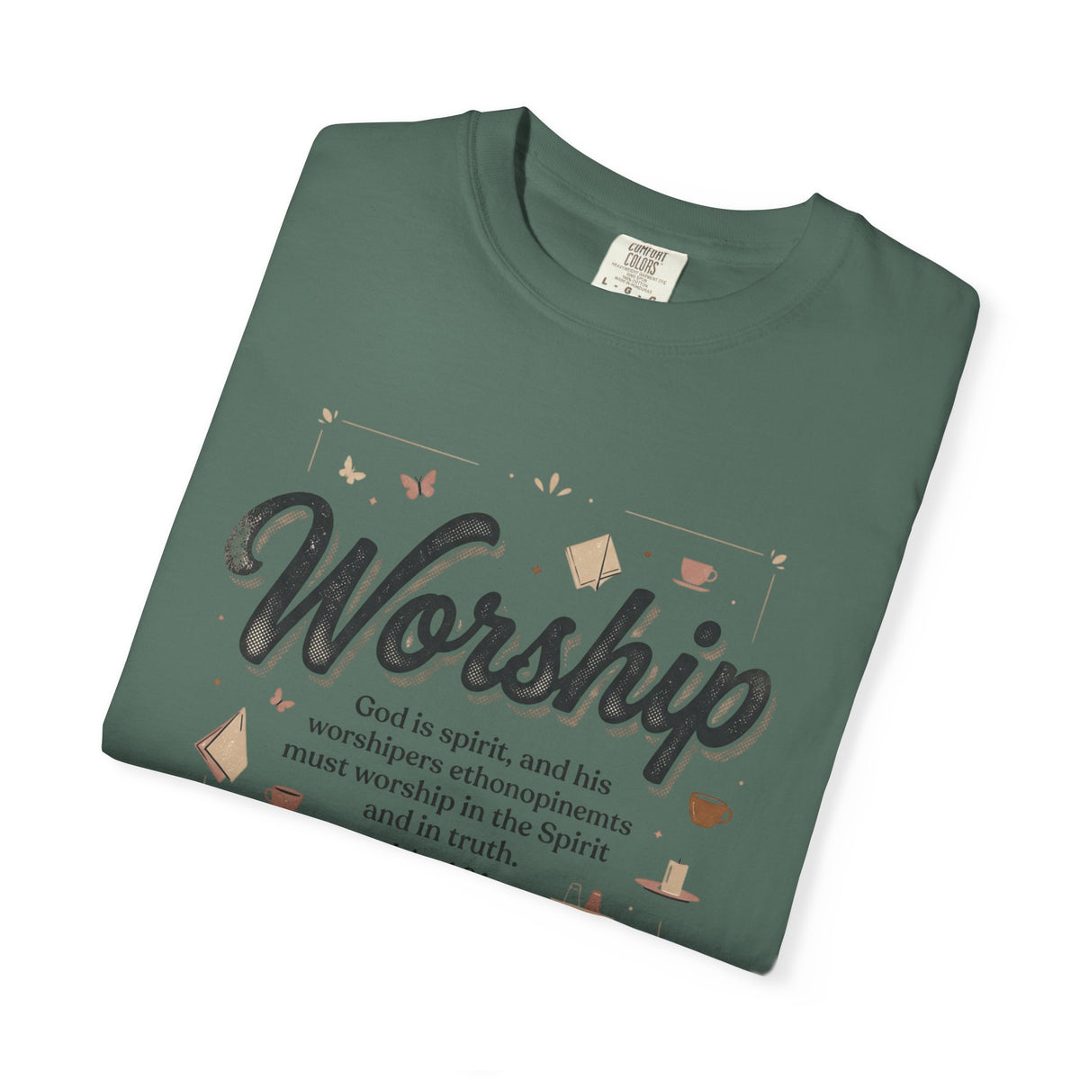 Mercy Manna Worship Inspirational T-Shirt