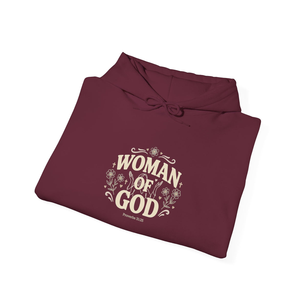 Woman of God Hoodie — "Amen" Graphic Pullover