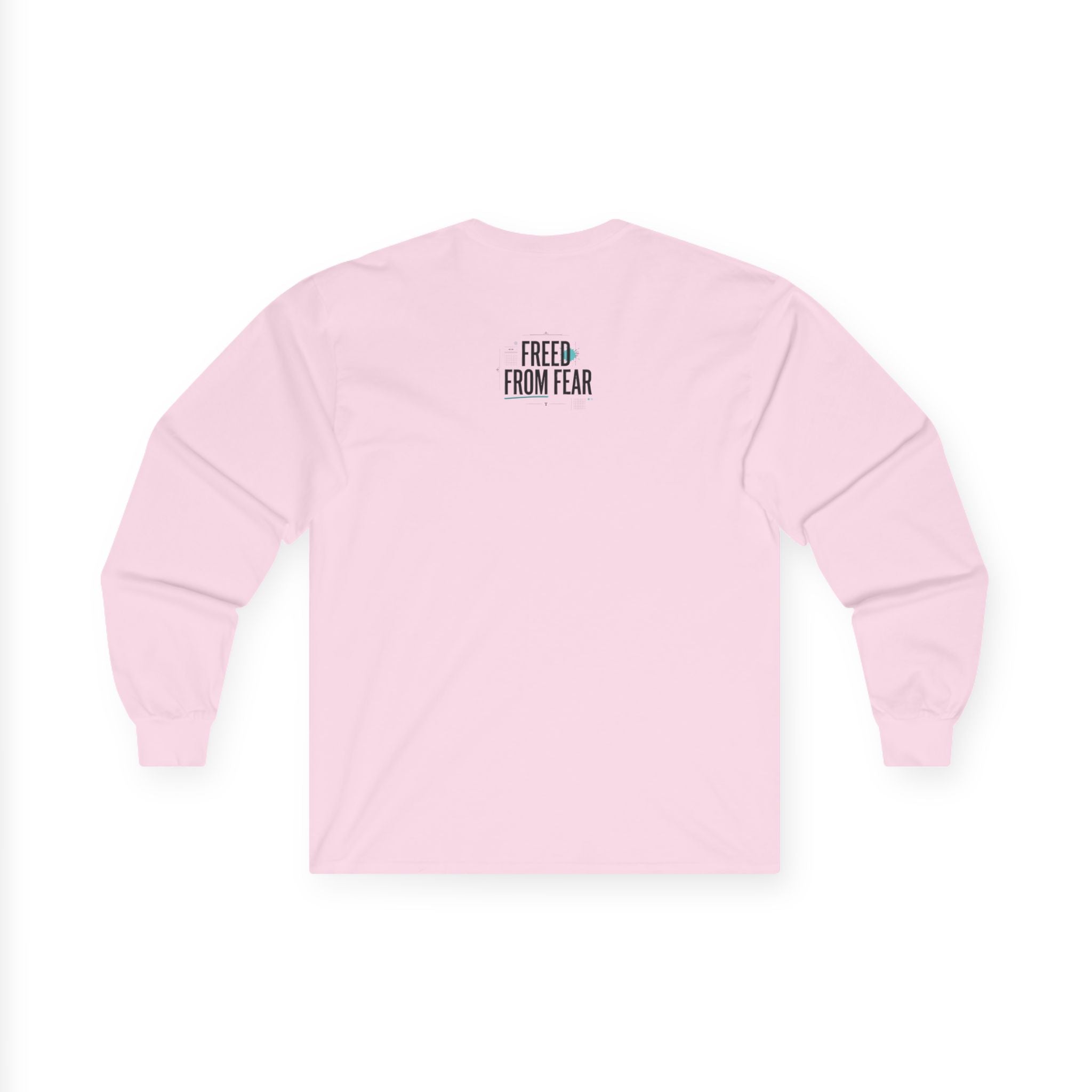 "Fearless" Freed From Fear Long Sleeve Graphic Tee — Unisex Cotton Shirt