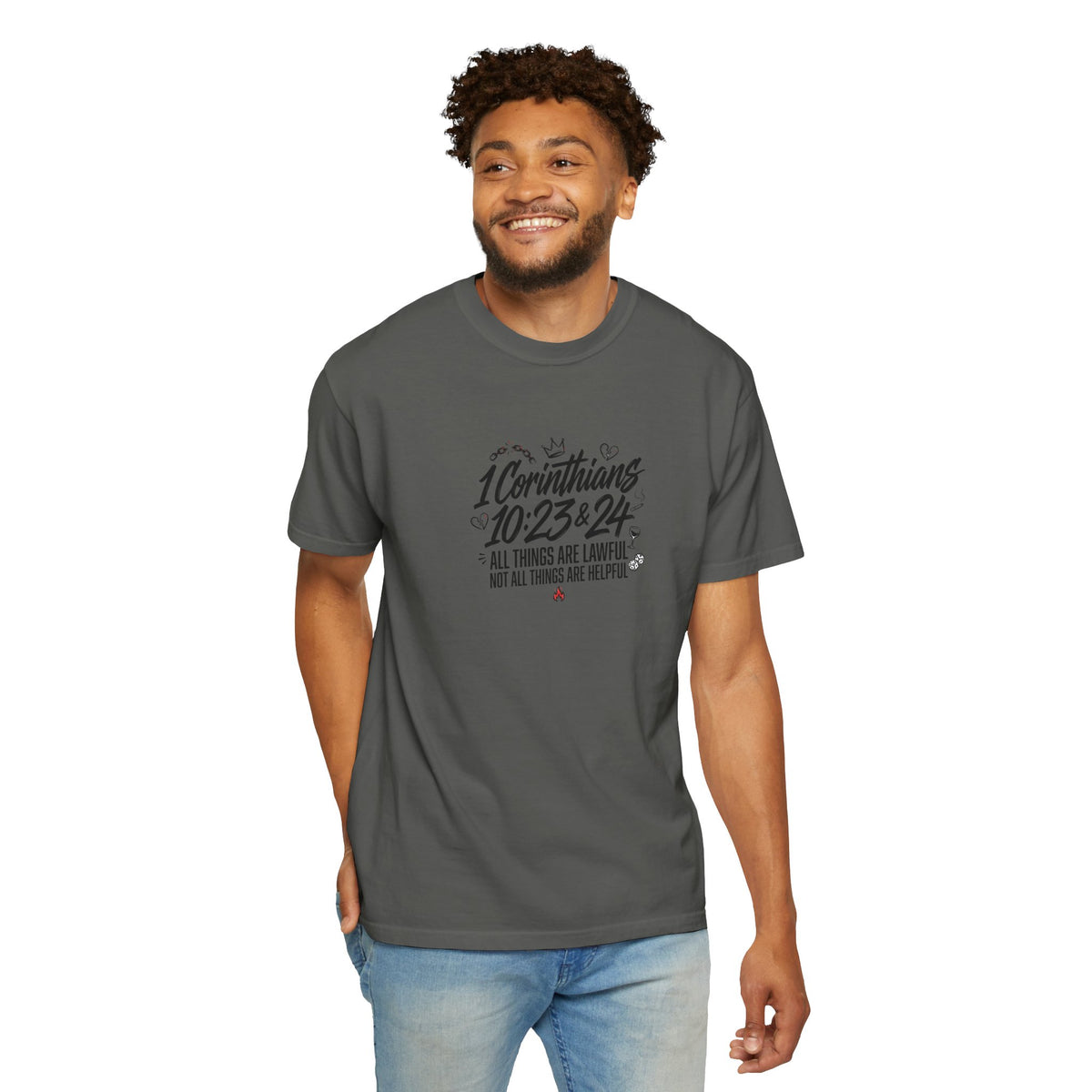 1 Corinthians 10:23-24 Scripture T-Shirt