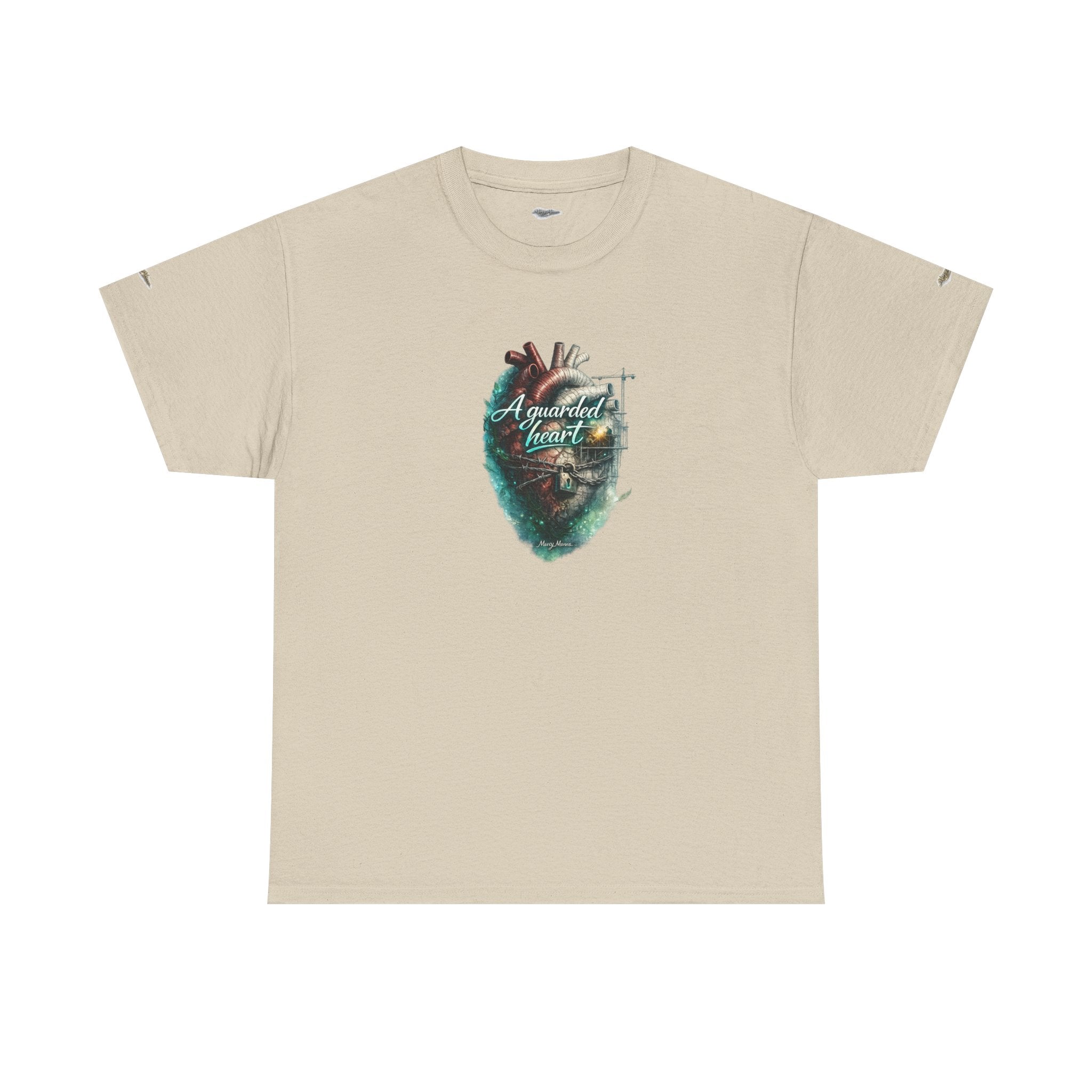 "A Guarded Heart" Graphic Tee — Unisex Cotton T-Shirt