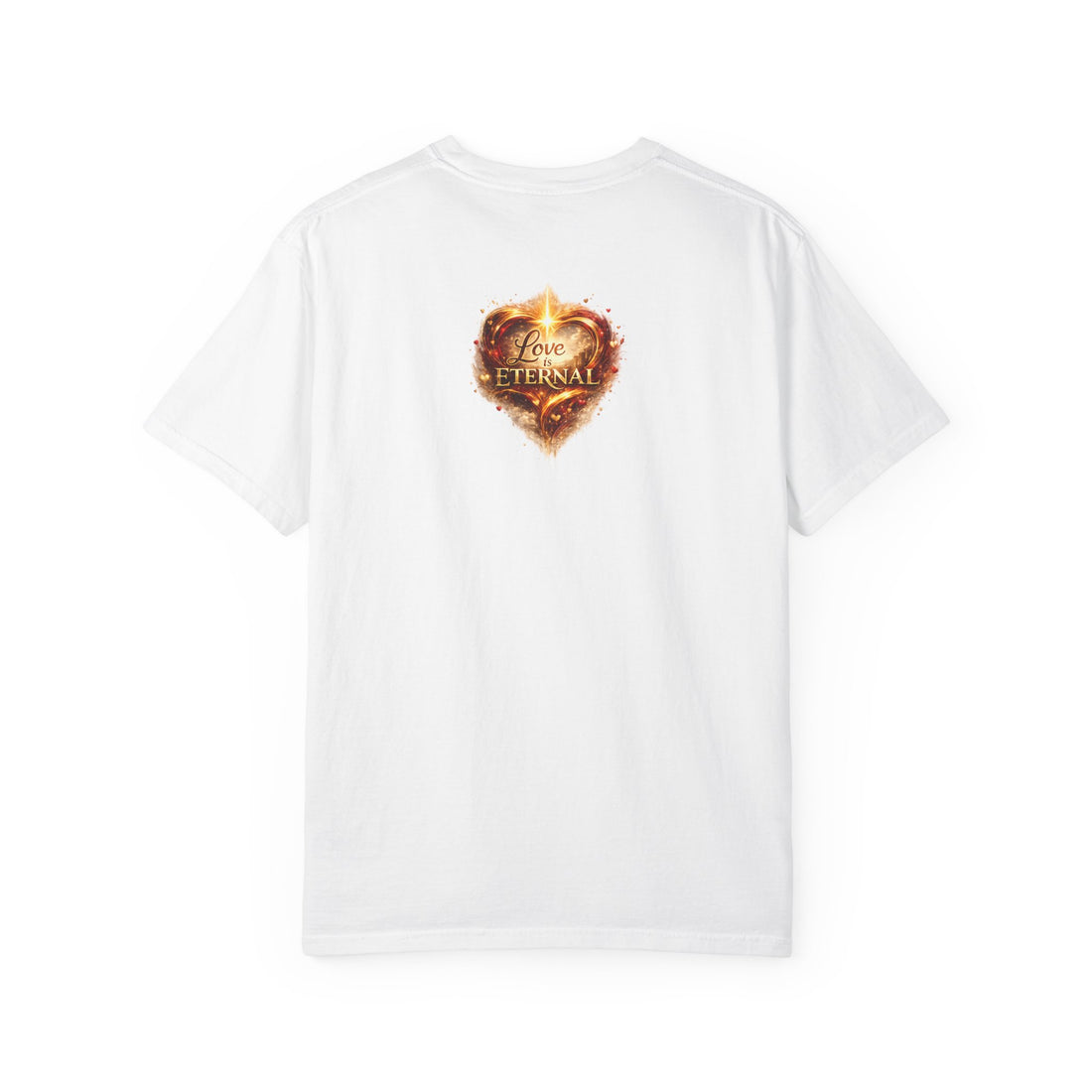 "Love Is Eternal" Heart Graphic Tee — Unisex 1 Corinthians 13 T-Shirt