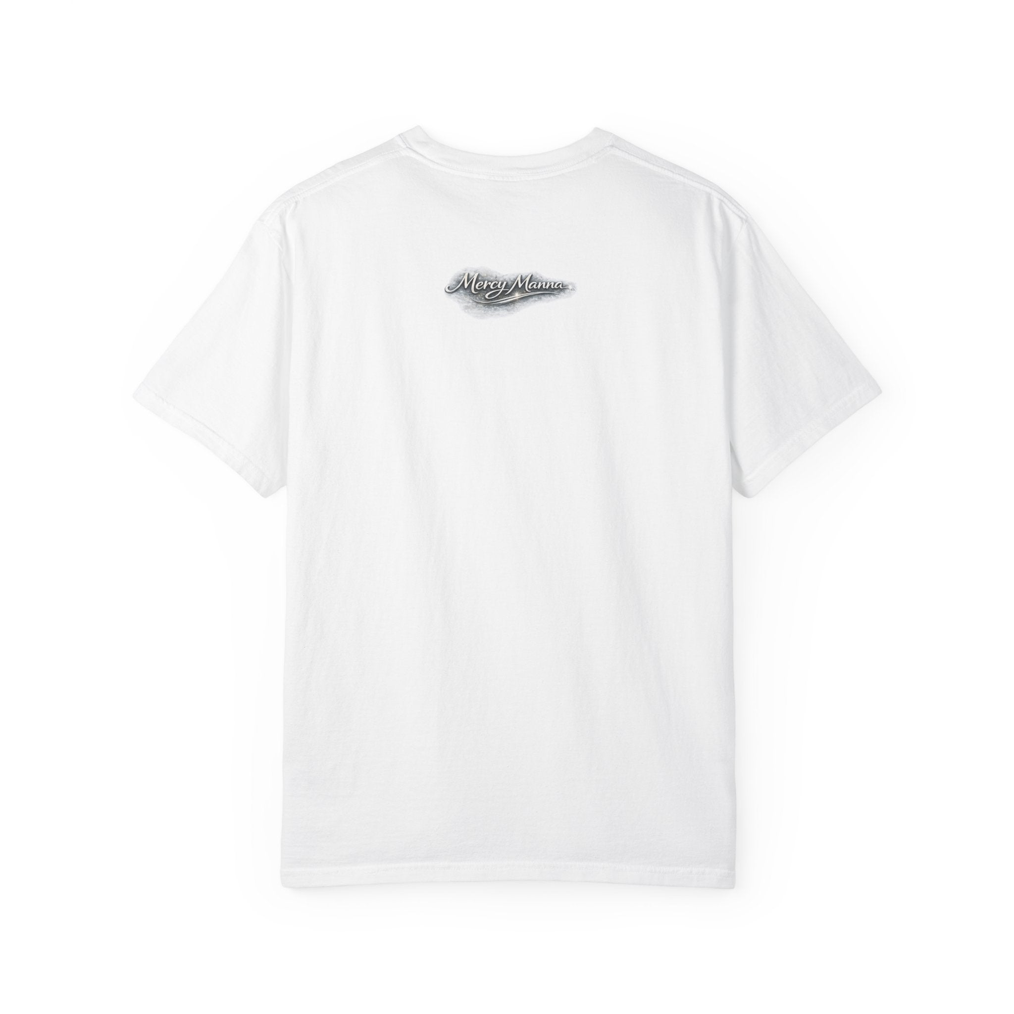 "Love Never Fails" Anchor Heart Graphic Tee — Unisex Cotton T-Shirt