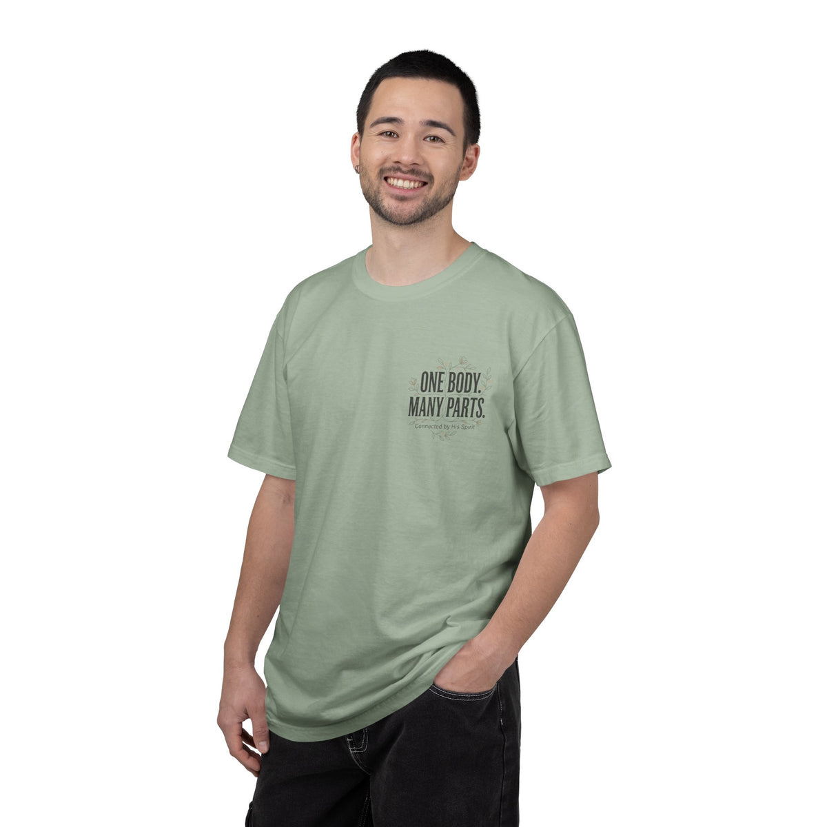 Mercy Manna One Body Many Parts Inspirational T-Shirt