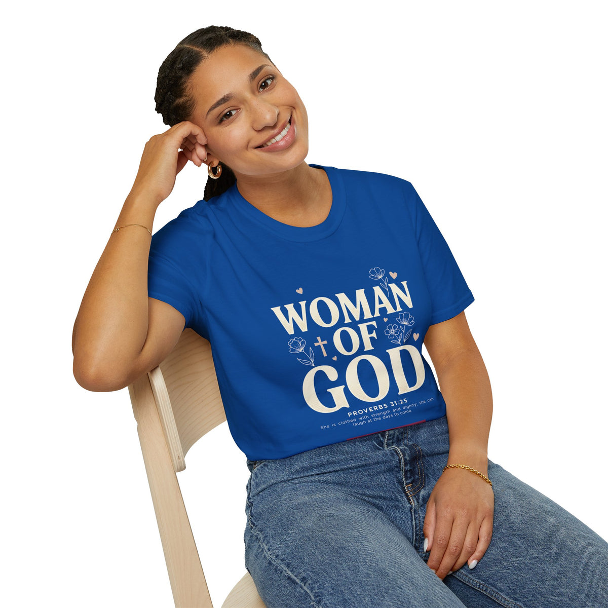 Woman of God Inspirational T-Shirt — LOVE Graphic Tee