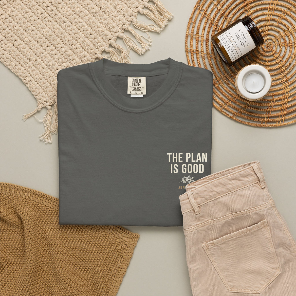 Mercy Manna The Plan Is Good Graphic T-Shirt