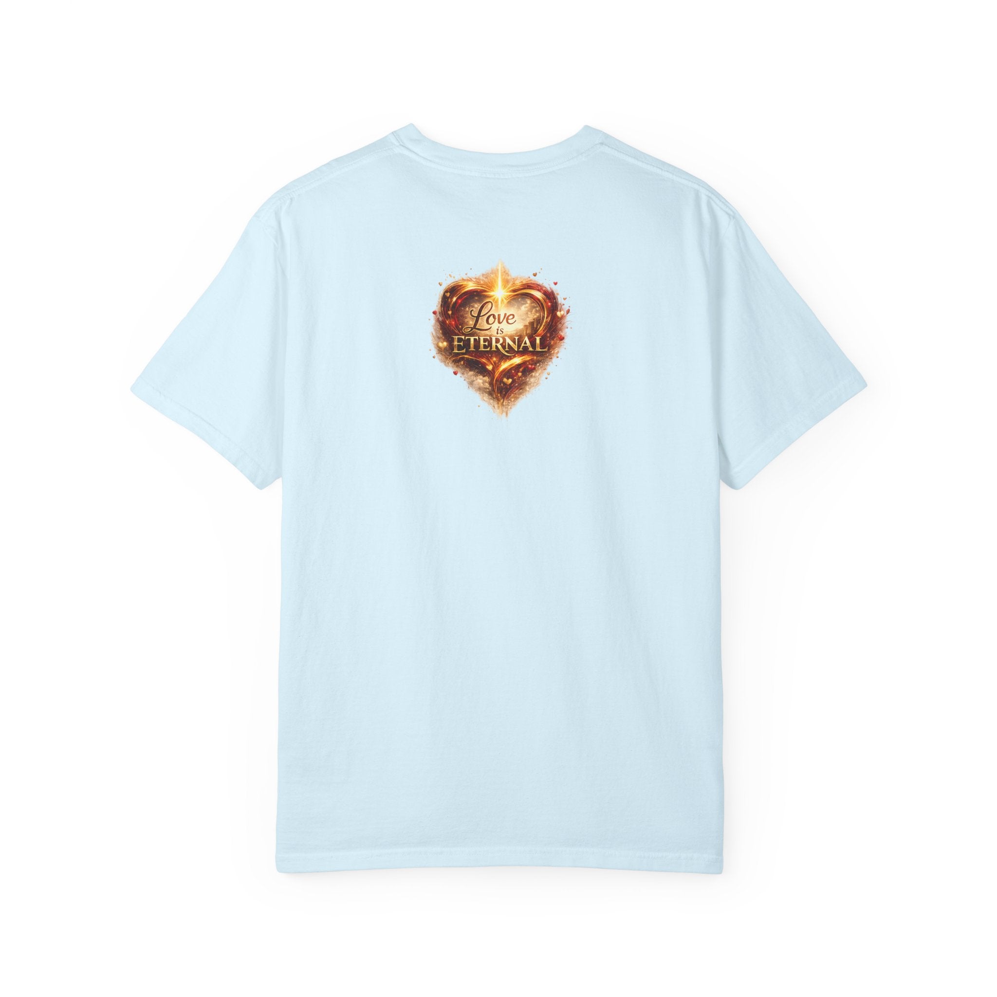 "Love Is Eternal" Heart Graphic Tee — Unisex 1 Corinthians 13 T-Shirt