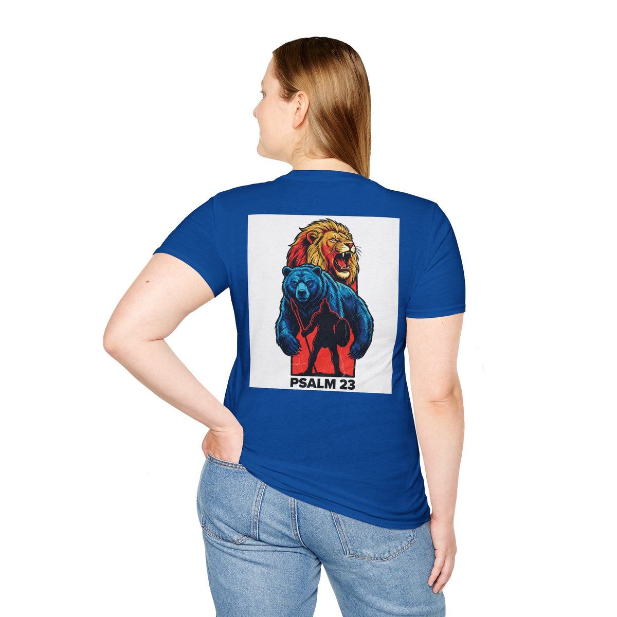 No Fear No Lack No Delay Tee — Psalm 23 Christian T-Shirt