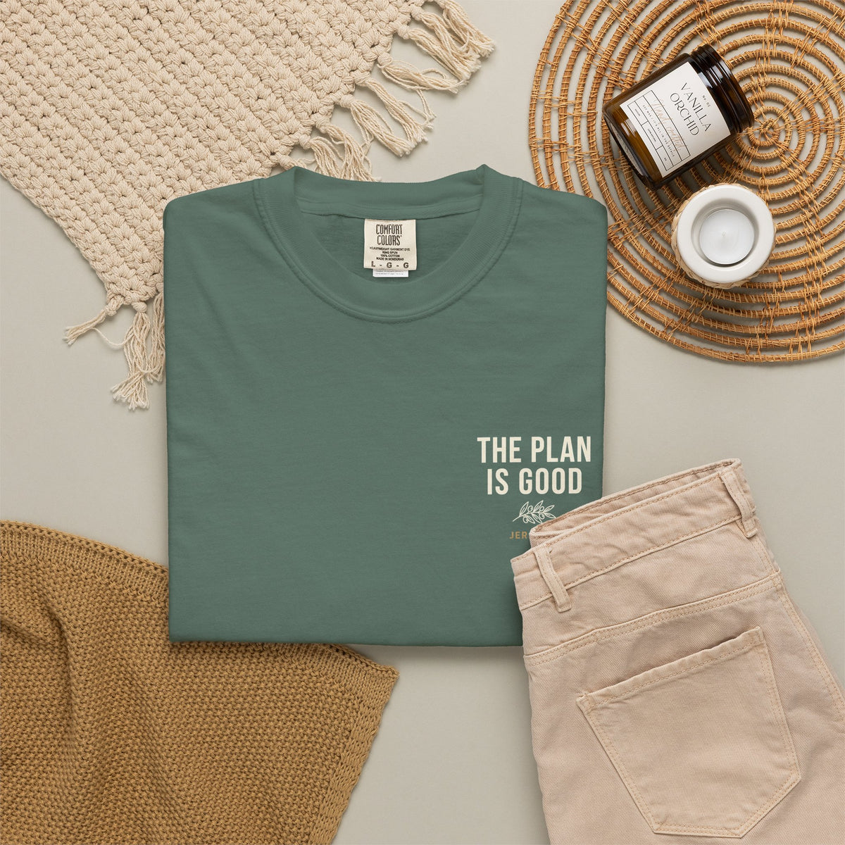 Mercy Manna The Plan Is Good Graphic T-Shirt