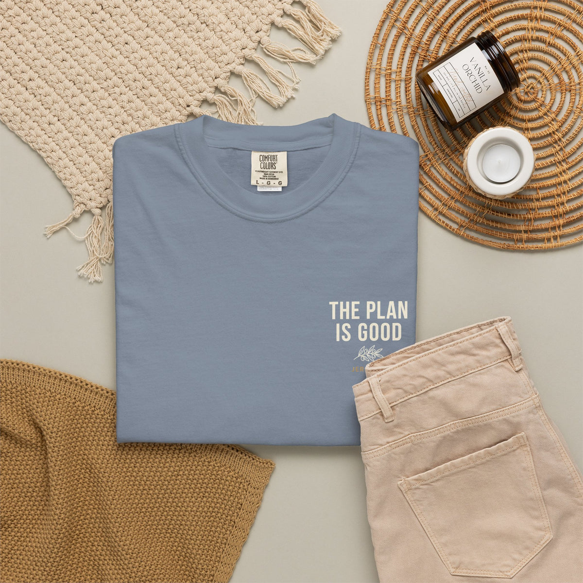Mercy Manna The Plan Is Good Graphic T-Shirt