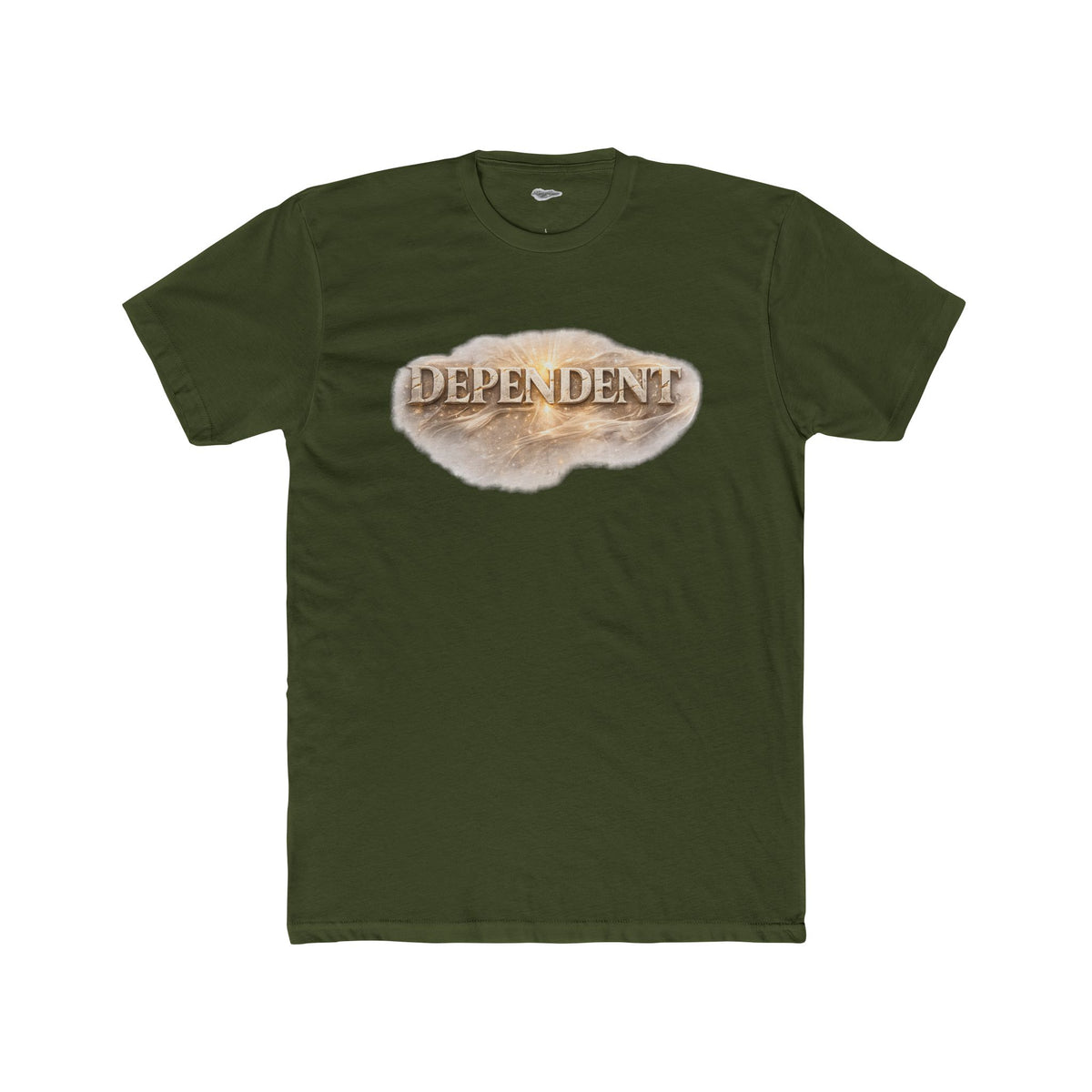 "Not By Might" Vintage Cloud Typography Tee — Unisex Zechariah 4:6 Graphic T-Shirt