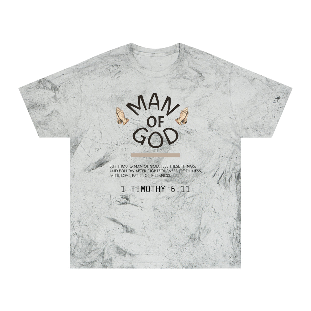 Man of God Tie-Dye T-Shirt — 1 Timothy Graphic Tee