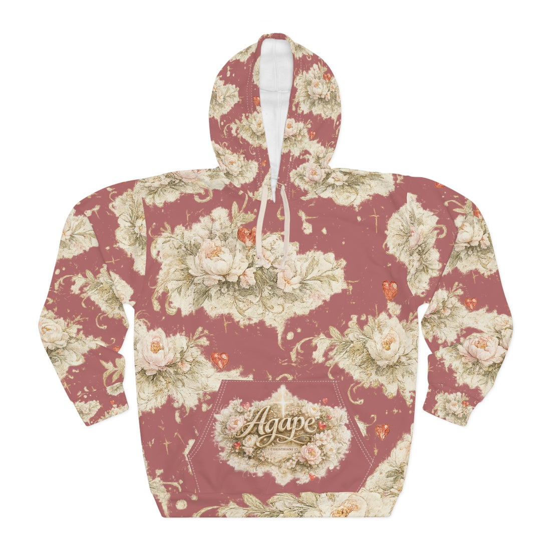 Floral Agape Hoodie