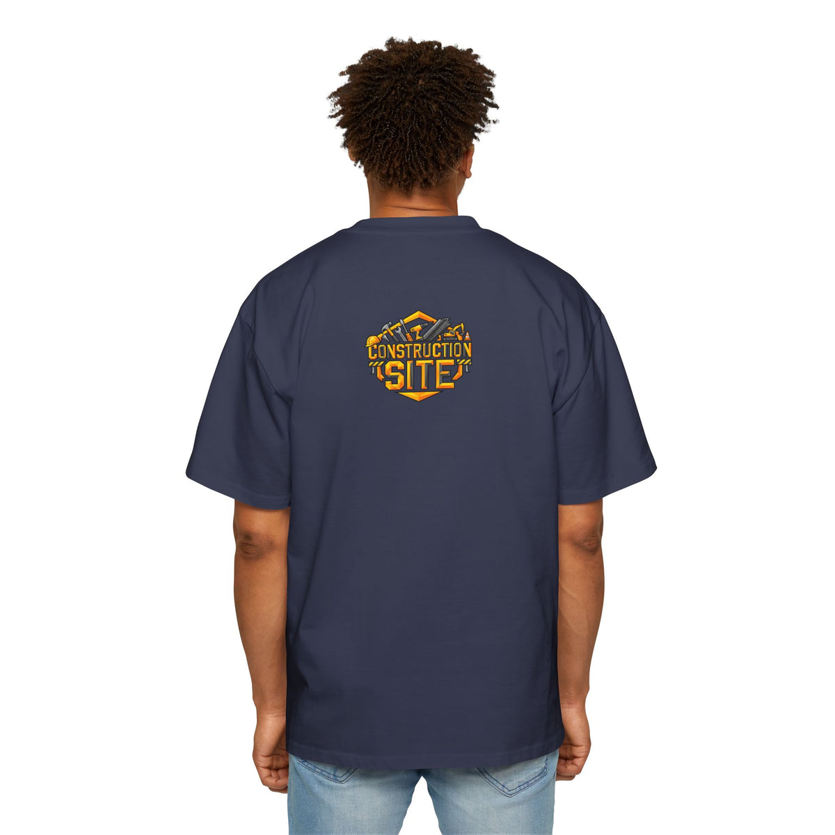 Construction Site Tee — "Coming Soon: Image of God" Graphic T-Shirt