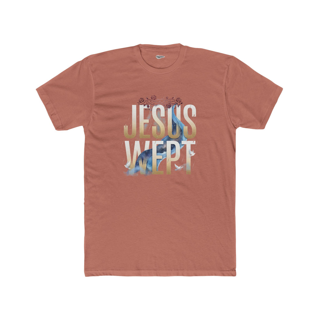 "Jesus Wept" Graphic Tee — Unisex Cotton T-Shirt