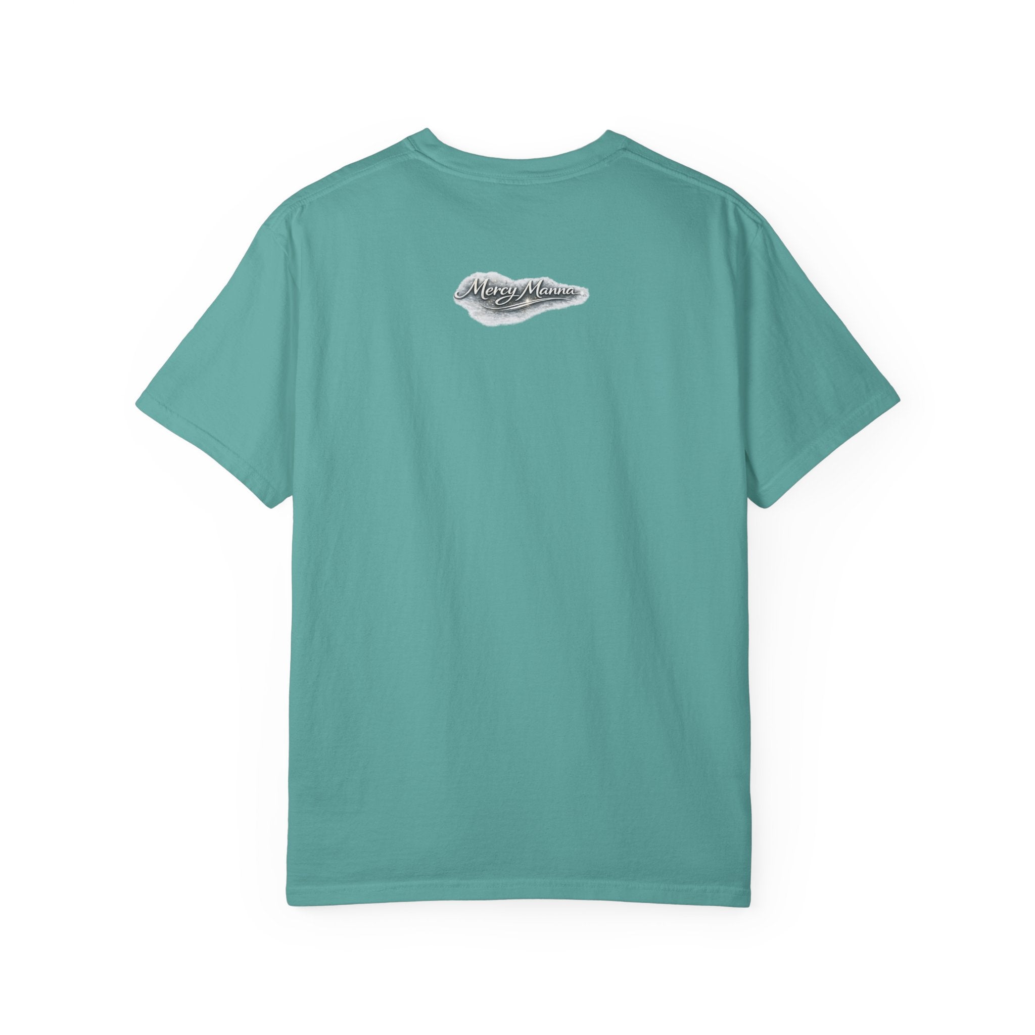 "Love Never Fails" Anchor Heart Graphic Tee — Unisex Cotton T-Shirt