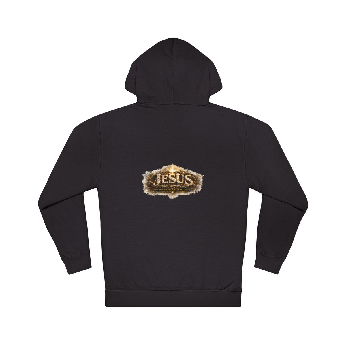 Graphic Hoodie — Rustic Gold Crown of thorns Pullover