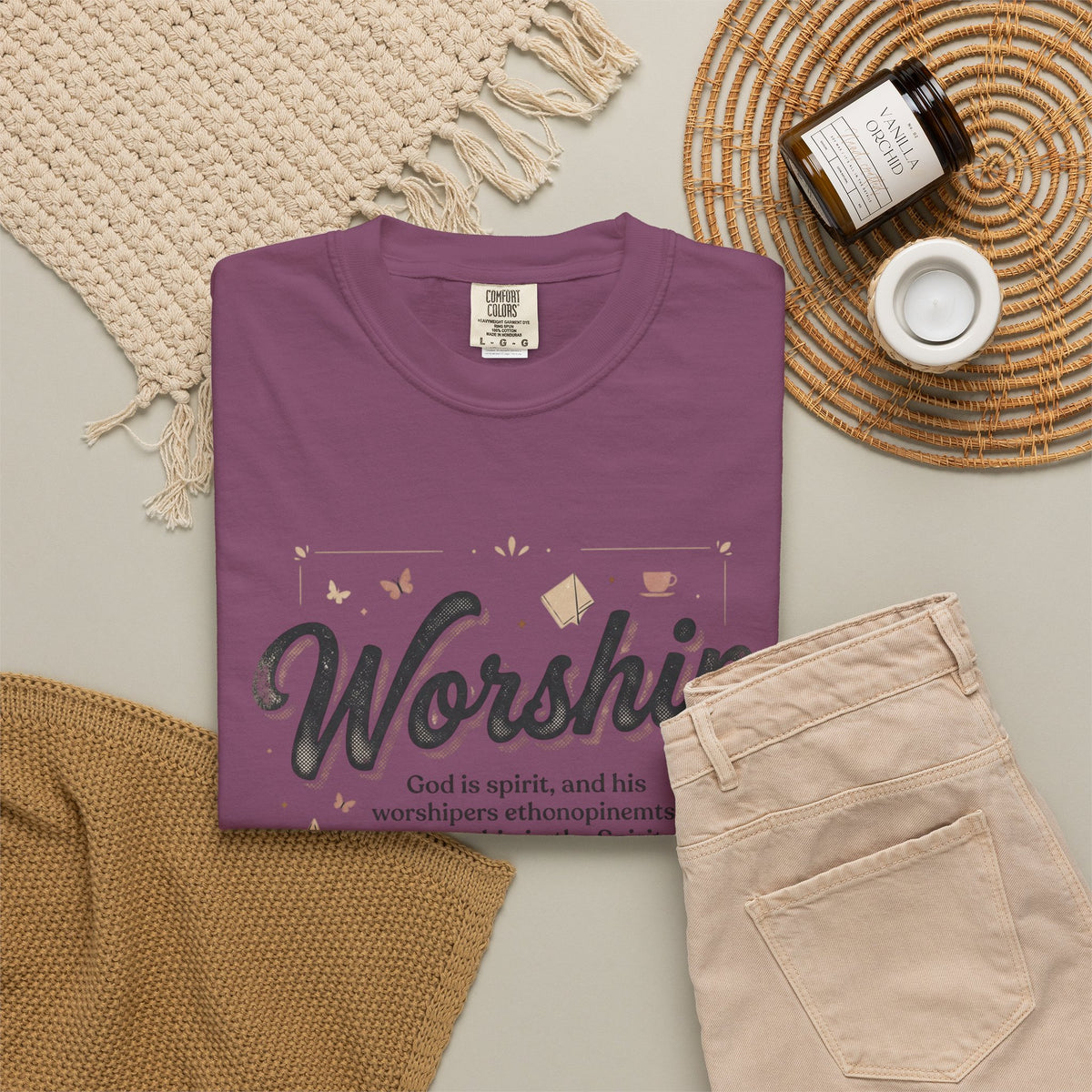 Mercy Manna Worship Inspirational T-Shirt