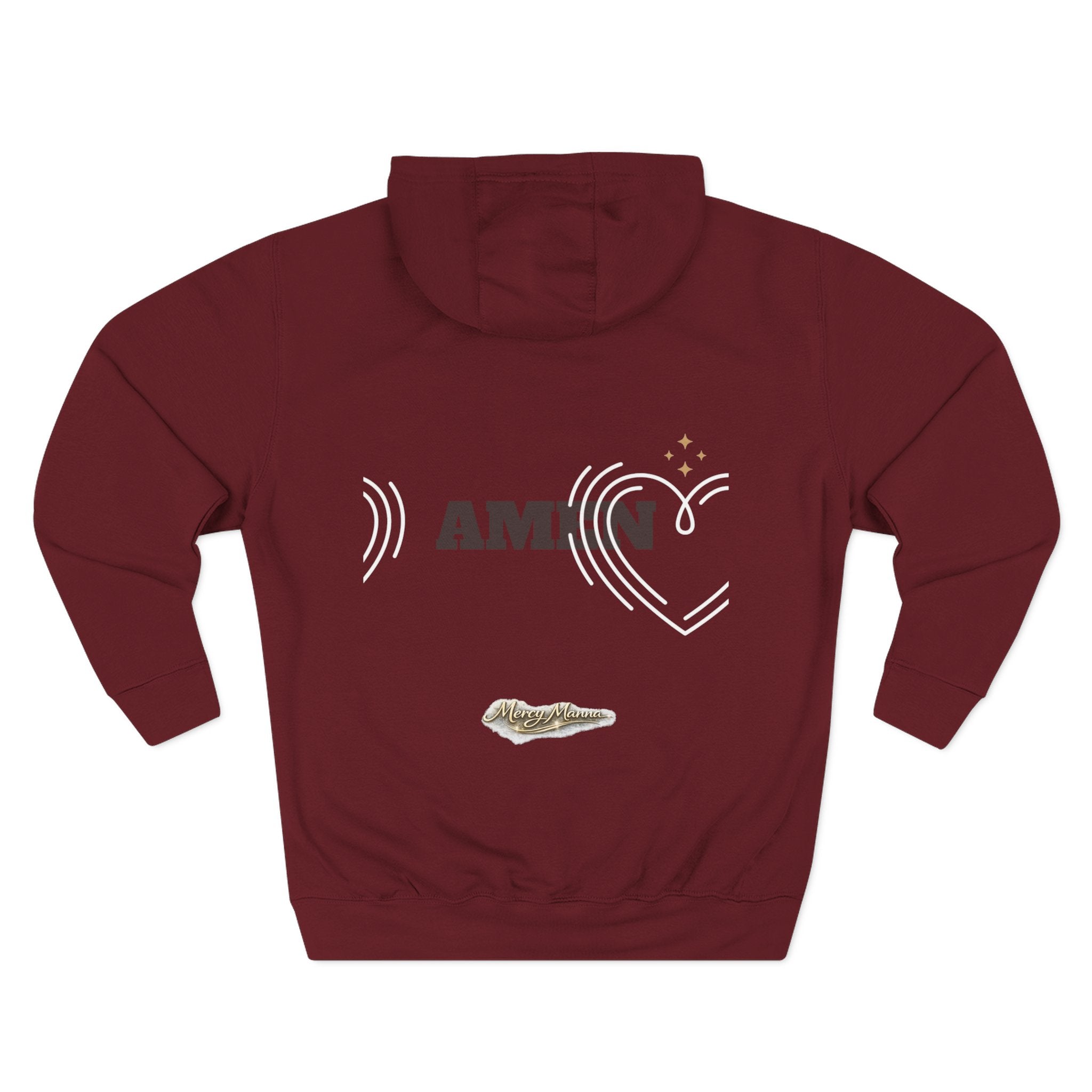 "Be Christlike" Honeybee Graphic Pullover Hoodie — Unisex Fleece Sweatshirt