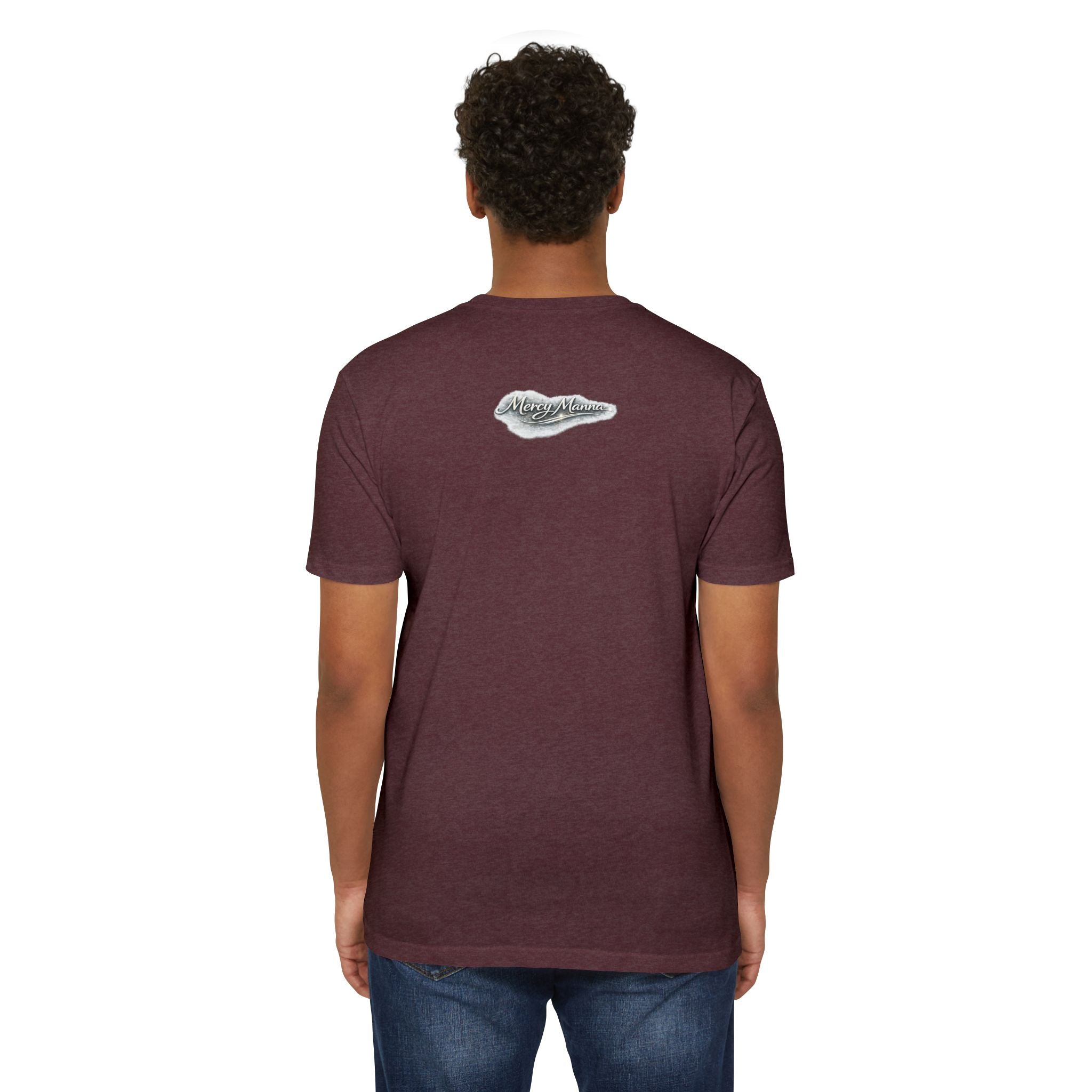 "God Is Love" Chest-Print Graphic Tee — Unisex Cotton T-Shirt