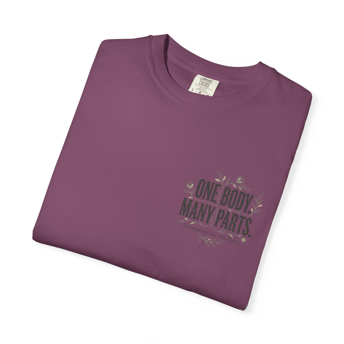 Mercy Manna One Body Many Parts Inspirational T-Shirt