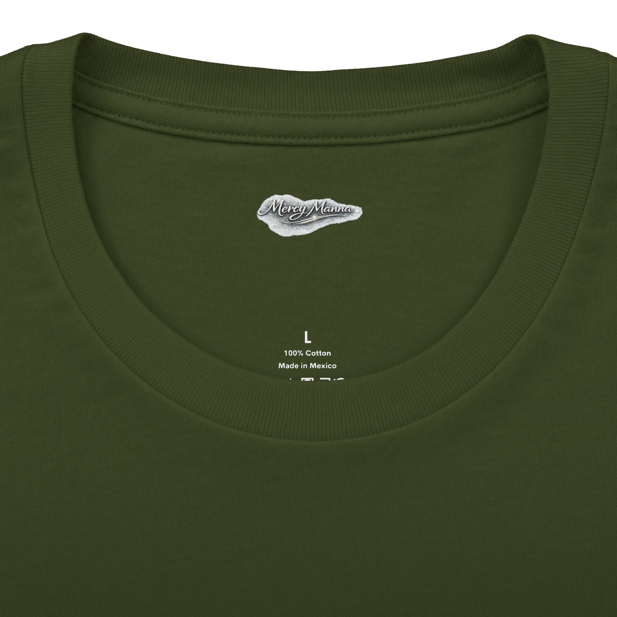 "Not By Might" Vintage Cloud Typography Tee — Unisex Zechariah 4:6 Graphic T-Shirt