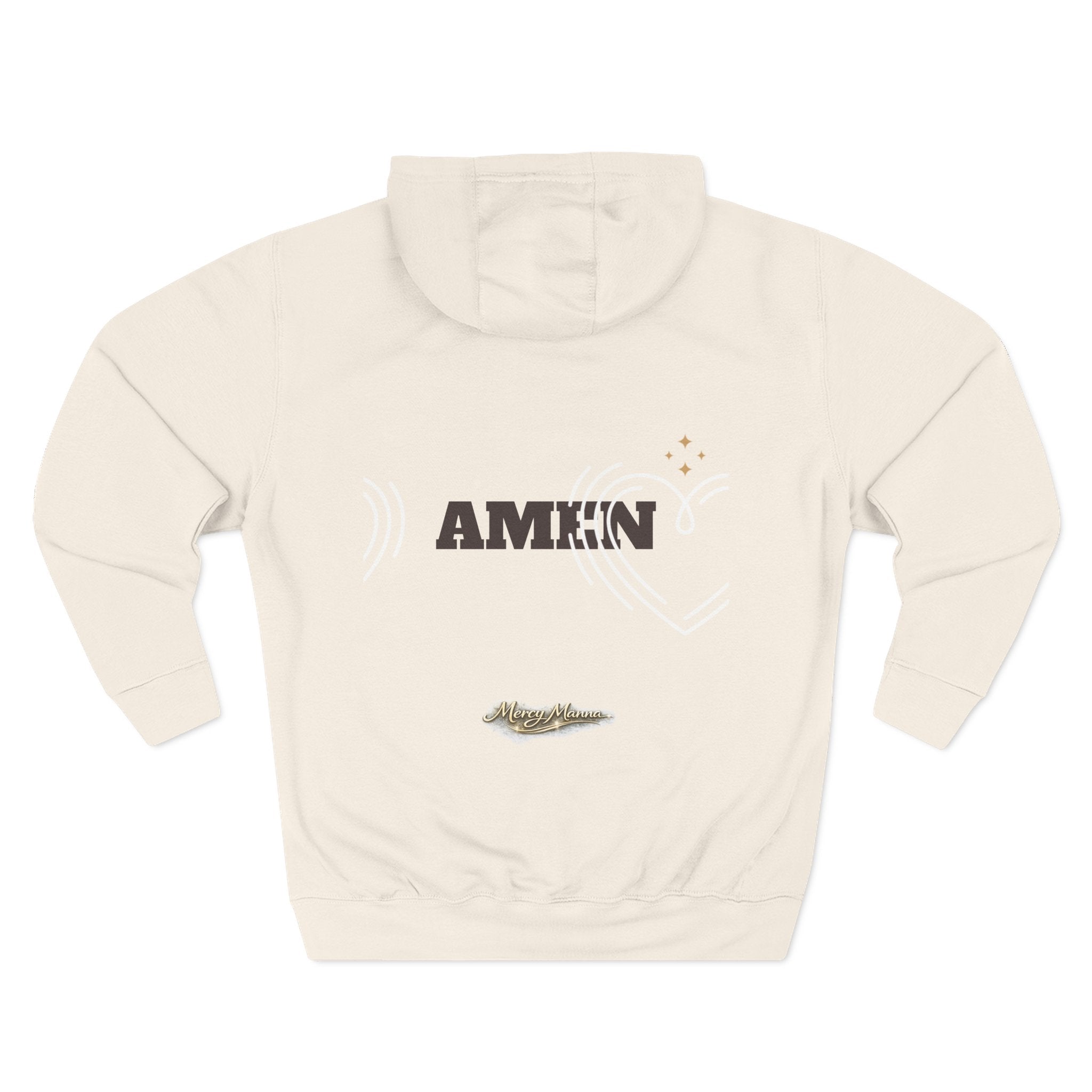 "Be Christlike" Honeybee Graphic Pullover Hoodie — Unisex Fleece Sweatshirt