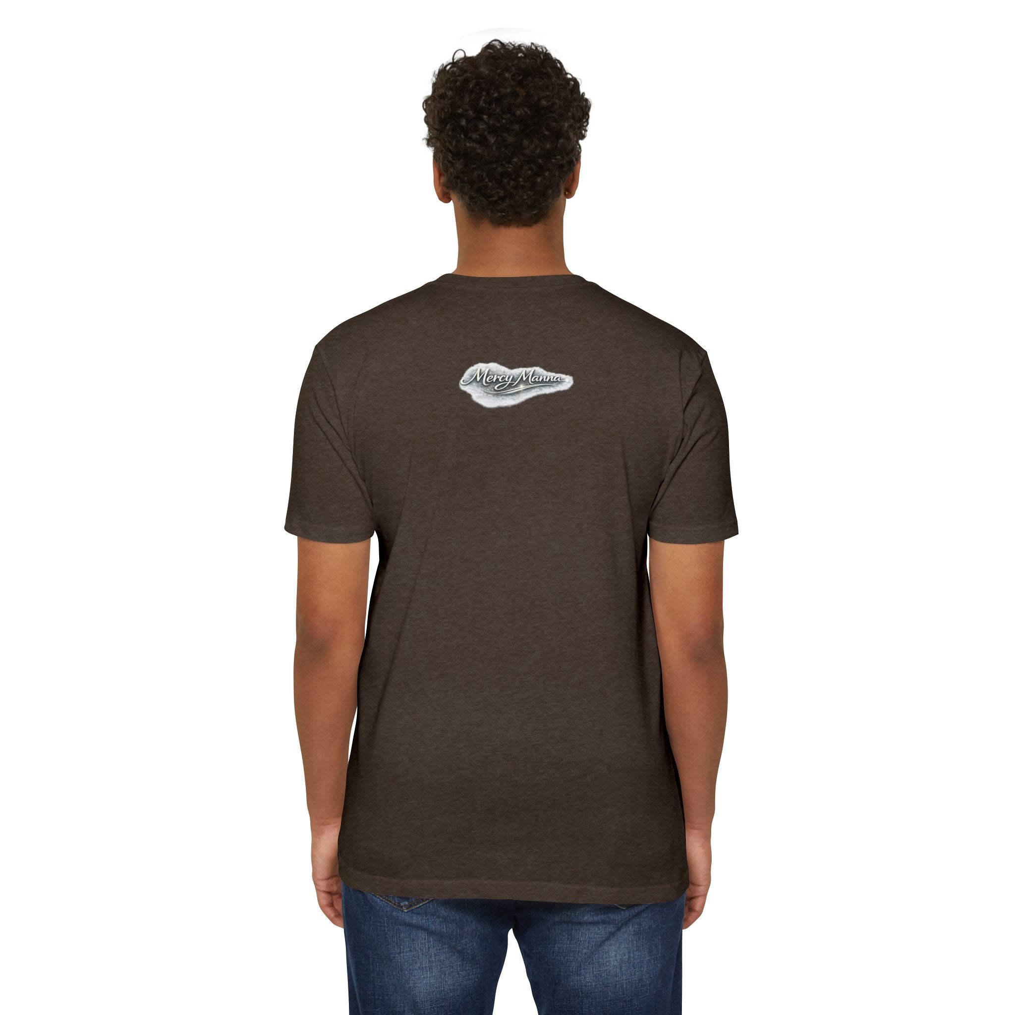 "God Is Love" Chest-Print Graphic Tee — Unisex Cotton T-Shirt
