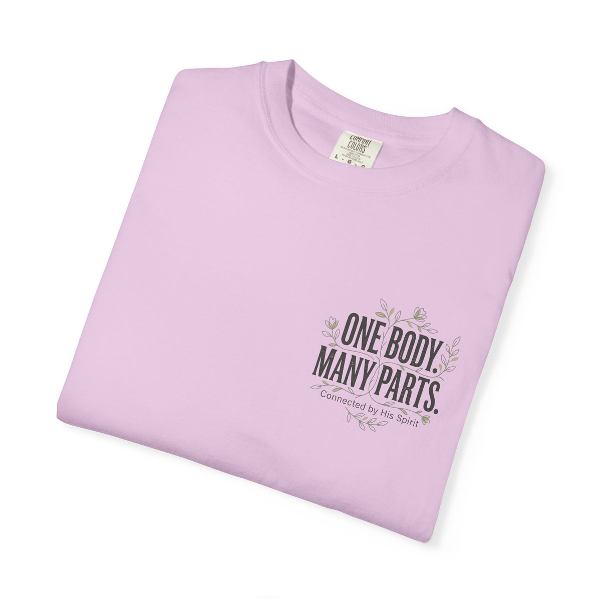 Mercy Manna One Body Many Parts Inspirational T-Shirt