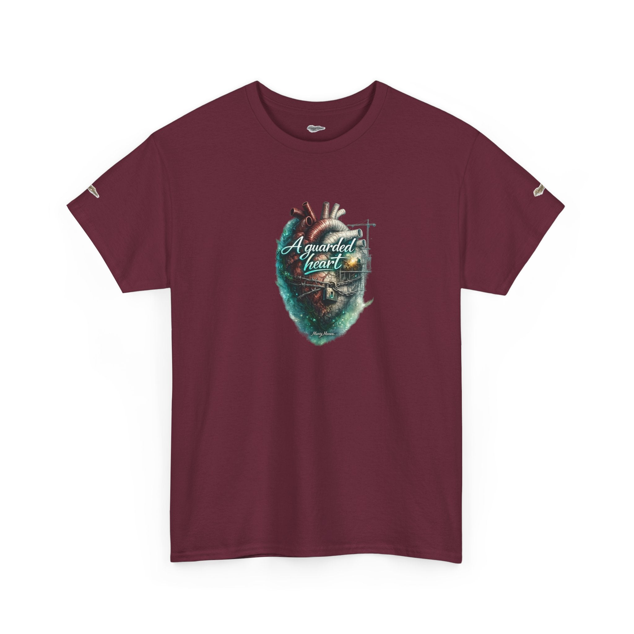 "A Guarded Heart" Graphic Tee — Unisex Cotton T-Shirt