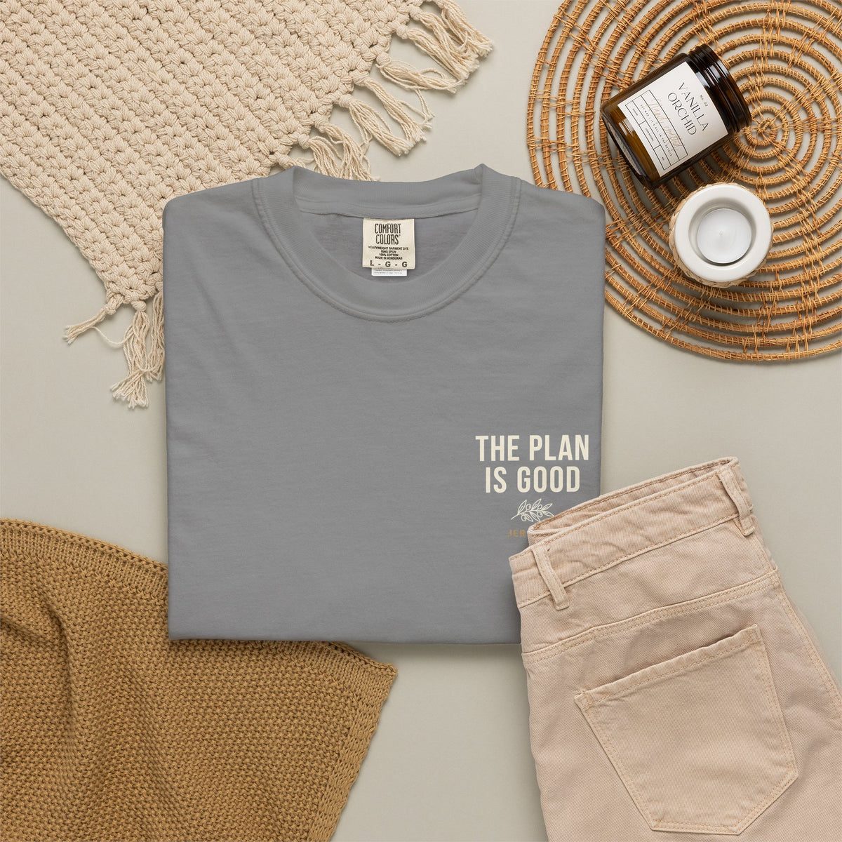 Mercy Manna The Plan Is Good Graphic T-Shirt