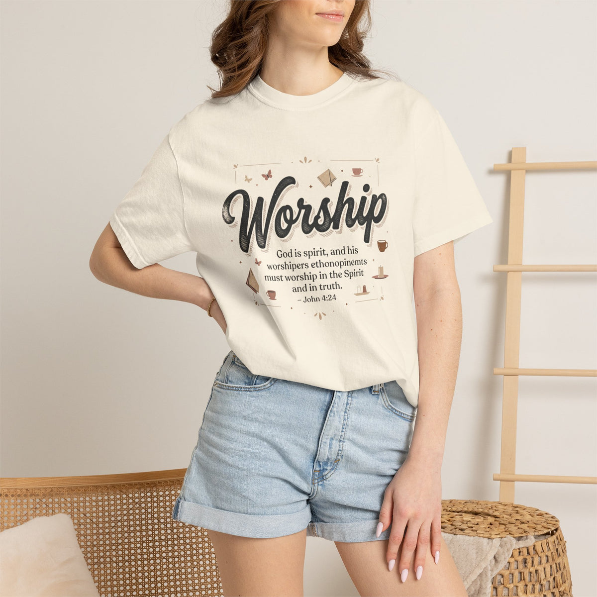 Mercy Manna Worship Inspirational T-Shirt