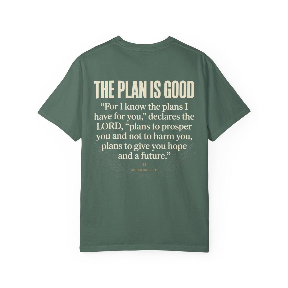 Mercy Manna The Plan Is Good Graphic T-Shirt