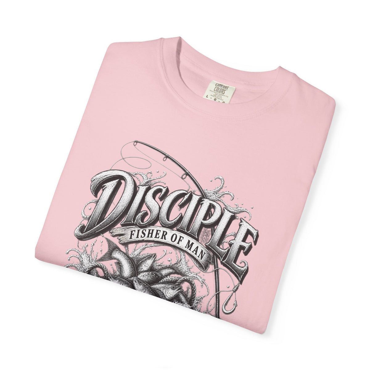 Disciple Fisher of Men Graphic T-Shirt — Fishing Design