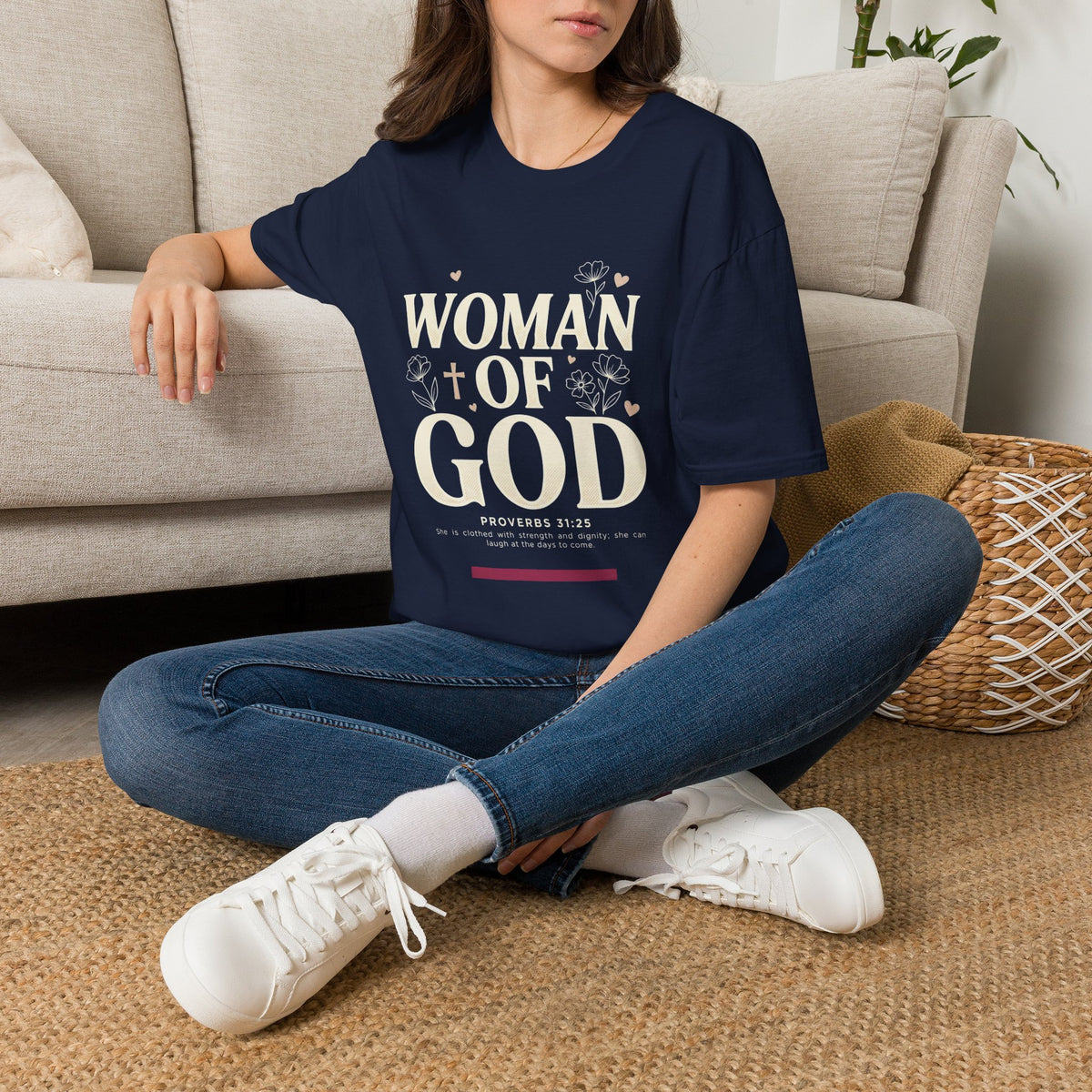 Woman of God Inspirational T-Shirt — LOVE Graphic Tee
