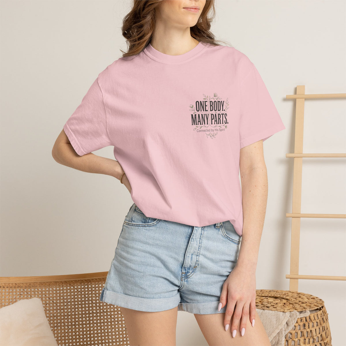 Mercy Manna One Body Many Parts Inspirational T-Shirt