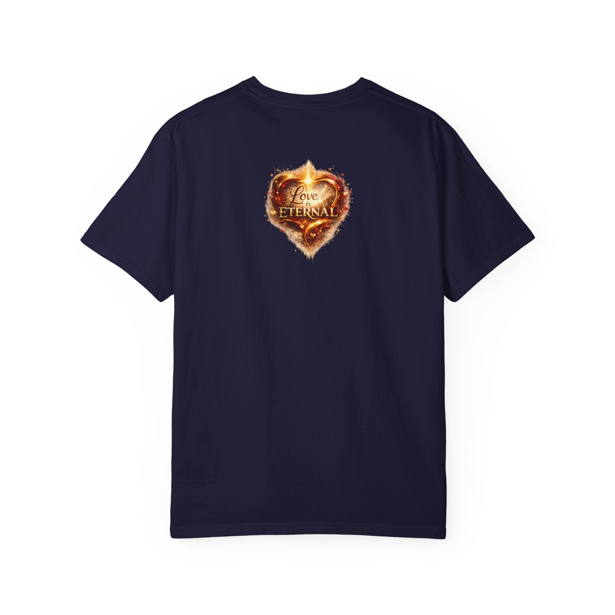 "Love Is Eternal" Heart Graphic Tee — Unisex 1 Corinthians 13 T-Shirt