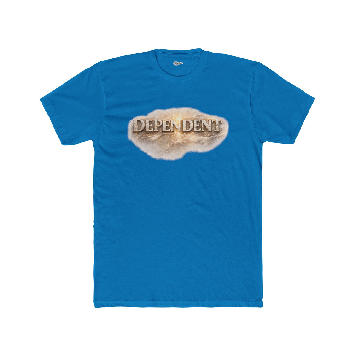 "Not By Might" Vintage Cloud Typography Tee — Unisex Zechariah 4:6 Graphic T-Shirt